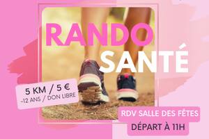 Randonnée santé quiz Octobre Rose