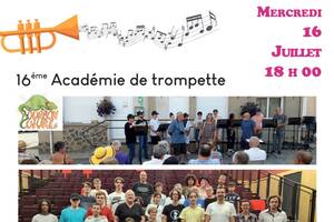 photo CONCERT des stagiaires de la 16ème académie de trompette Mercredi 16 juillet à 18 h