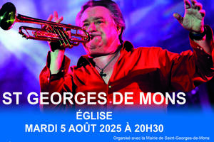 Jean-Claude Borelly et sa Trompette d'Or à Saint Georges de Mons