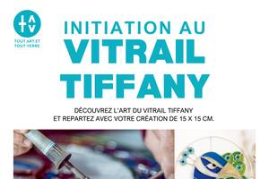 Atelier d'initiation au vitrail Tiffany