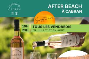 After Beach au Château de Cabran