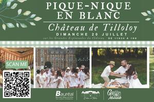 photo Pique-Nique en Blanc au Château de Tilloloy