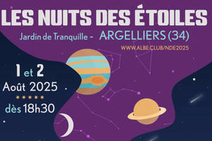 Nuits des étoiles 2025