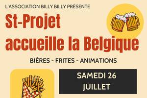 Saint-Projet accueille la Belgique le samedi 26 juillet !
