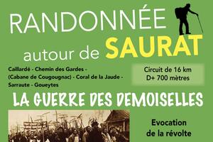 Randonnée autour de Saurat