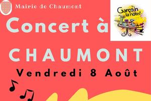 Concert à Chaumont - Garçon la Note