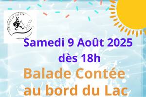 Balade contée au lac de la Chassagne de Videix