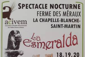 Spectacle théâtral nocturne