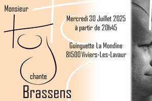 Monsieur Tuj chante Brassens
