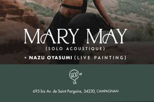 CONCERT + LIVE PAINTING (MARY MAY - NAZU OYASUMI)