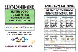 SUPER LOTO BINGOS AVEC FETICHE
