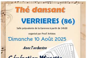 Thé dansant à Verrières 86