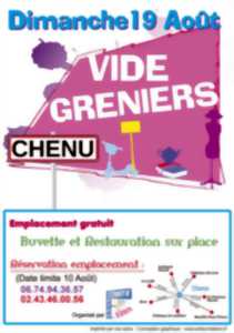 Sarthe Brocante Vide Grenier Vide Greniers Brocante Agenda Chenu 72500