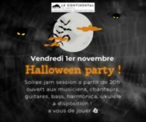 Halloween party au Continental