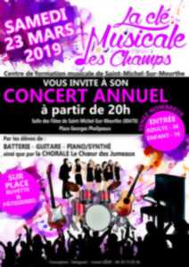 Concert annuel de la clé musicale des chants