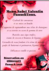 photo Repas St Valentin- Restaurant Pause et Vous