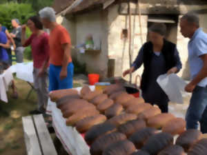 photo Cuisson au four à bois