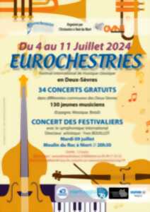 Eurochestries - Concert des festivaliers avec le symphonique international à Niort