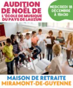 photo Audition de l'École de musique du Pays de Lauzun