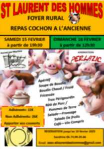 Repas Cochon à l’ancienne