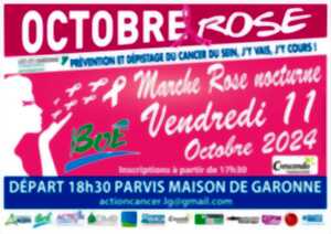 Octobre rose - Marche de nuit