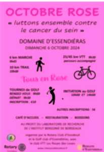 Octobre rose - tournoi de golf, rando et trail