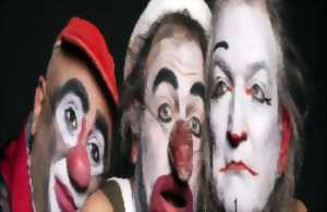 photo 3clowns - LES BLEUS DE TRAVAIL