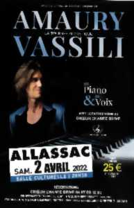 Amaury Vassili la tournée acoustique