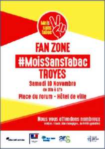 photo FAN ZONE #MoisSansTabac