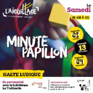 Minute papillon à l'Aiguillage