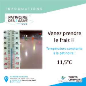 photo Absence de canicule à la Patinoire des 3 Seine