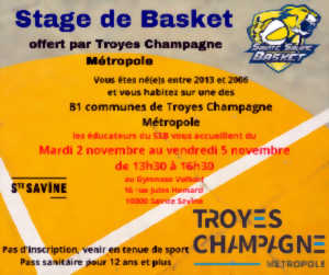 photo Stage de Basket