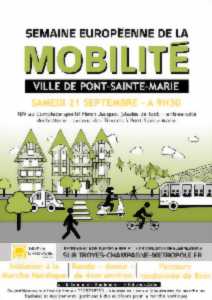 Semaine de la mobilité - Ville de Pont Sainte-Marie
