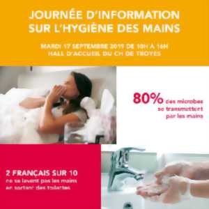 Journée d'information sur l'hygiène des mains