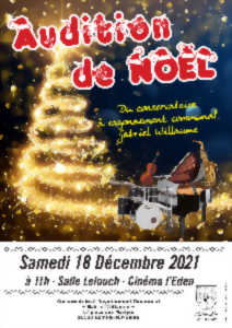 photo Audition de Noël