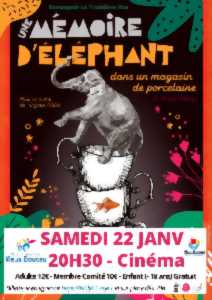 photo Scène d'Albret / Théâtre Comédie / Une mémoire d'éléphant dans un magasin de porcelaine