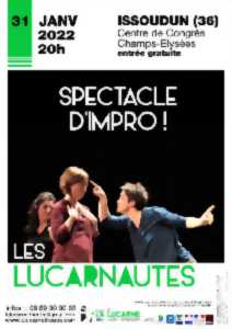 Spectacle d'impro par la Troupe Les Lucarnautes