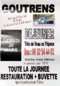 photo Rallye de Marcillac : buvette et restauration rapide