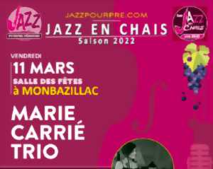 photo Jazz en Chais : Marie Carrié Trio