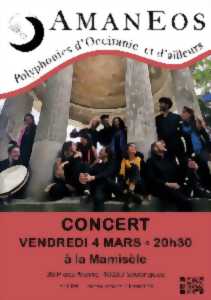 Concert AmanEos - Polyphonies d'Occitanie et d'ailleurs