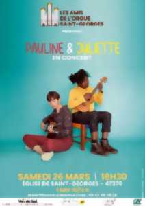 photo Concert Pauline & Juliette