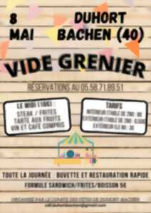 Vide-grenier à Duhort-Bachen