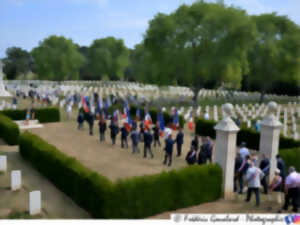 photo Cérémonie aux lumières en hommage aux soldats Acadiens dans le cimetière de Bény / Festival 