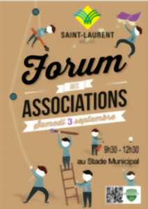 photo Forum des associations à St-Laurent