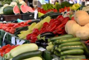 photo Marché aux fruits et légumes