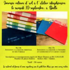 photo Ateliers de reliure et d'arts plastiques : reliure copte