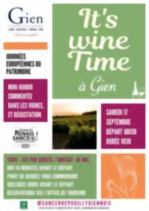 photo JEP 2024 - Balade-dégustation It's Wine Time PATRIMOINE des Vins AOC Coteaux du Giennois !