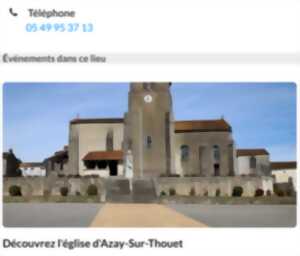 photo Journées Européennes du Patrimoine Azay-sur-Thouet, France 2024