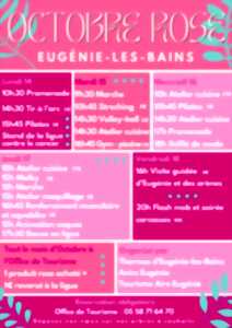 Semaine octobre rose à Eugénie les Bains