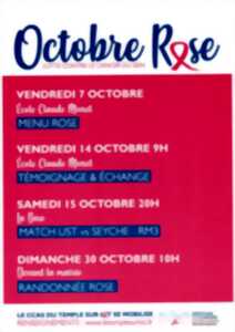 Octobre rose : balade sur la voie verte